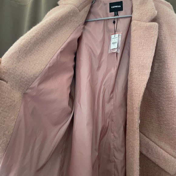Express Wool Blend Car Coat XL NWT - Picture 7 of 16